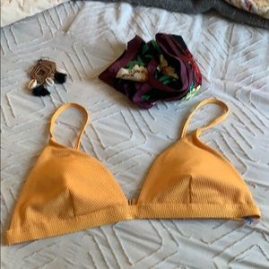 Gold Bikini Top